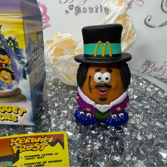 Kerwin frost nugget McDonald’s toy brand new with box and tissue with card rare - Picture 4 of 7